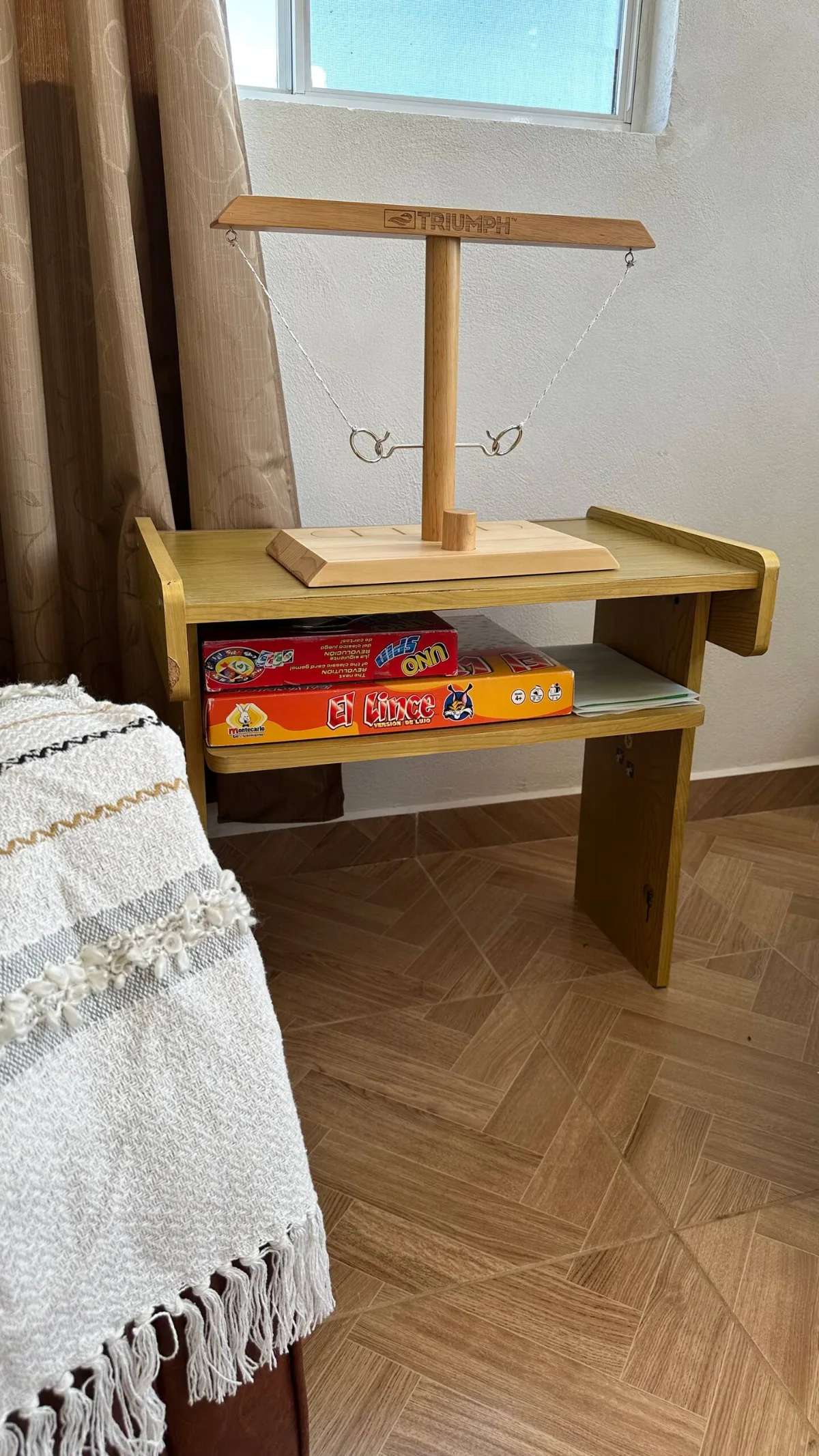 Los juegos de mesa y la manta