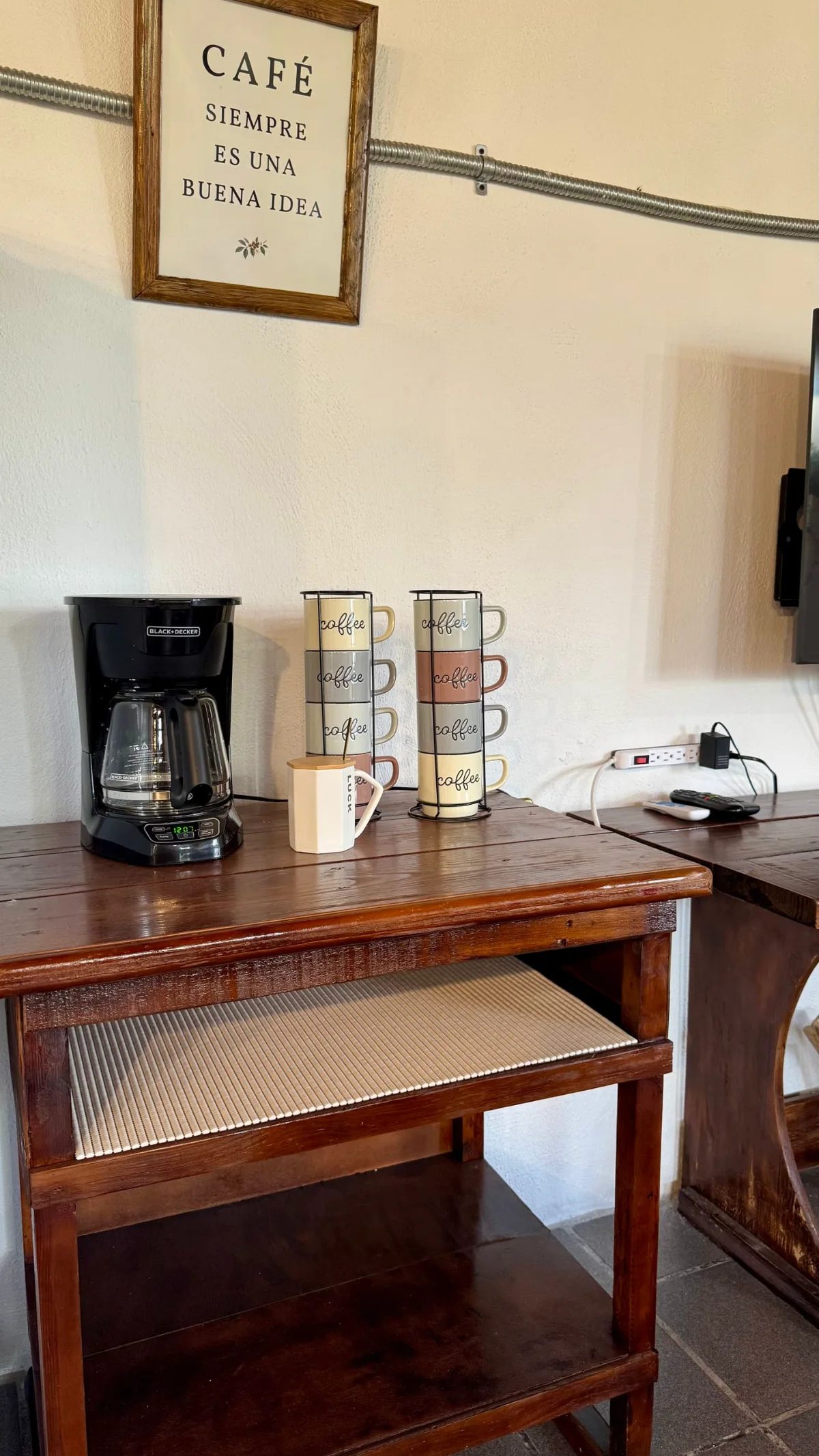 El rincón del café