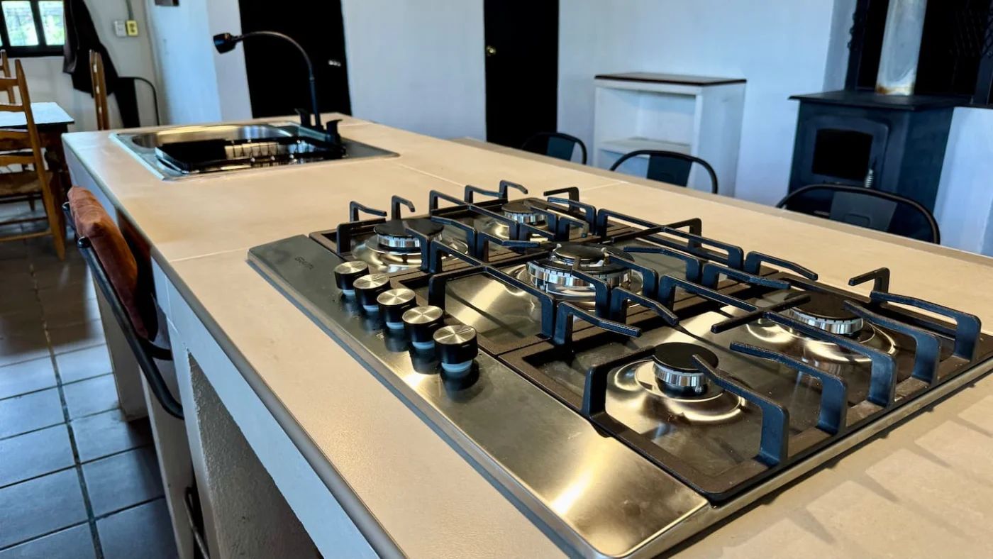 La cocina, totalmente equipada